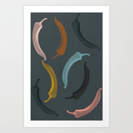 Chili Art Print