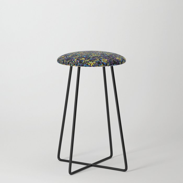confusion abstract  Counter Stool