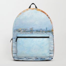 Monet The Seine at Argenteuil 1873  Backpack