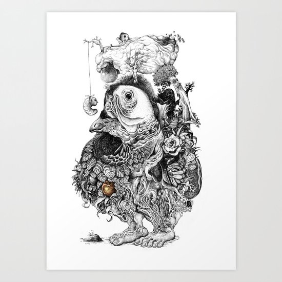organism Art Print