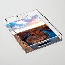 Horseshoe Bend, Page, Arizona, Grand Canyon Acrylic Tray