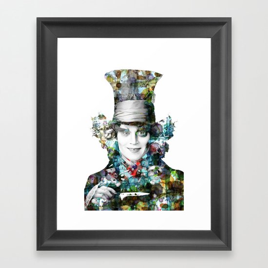 Mad Hatter Framed Art Print