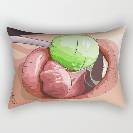 Candy lips Rectangular Pillow