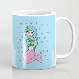 "What a catch" mermaid Coffee Mug