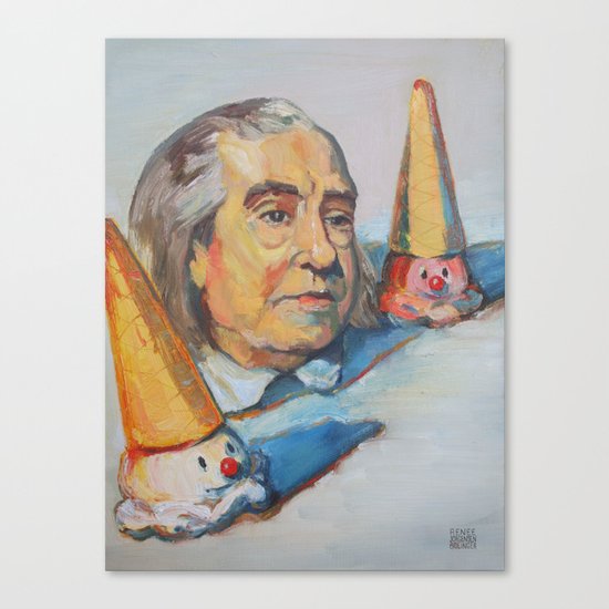 Jeremy Bentham Canvas Print
