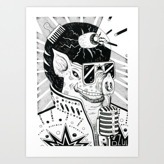 cerdo soulero Art Print