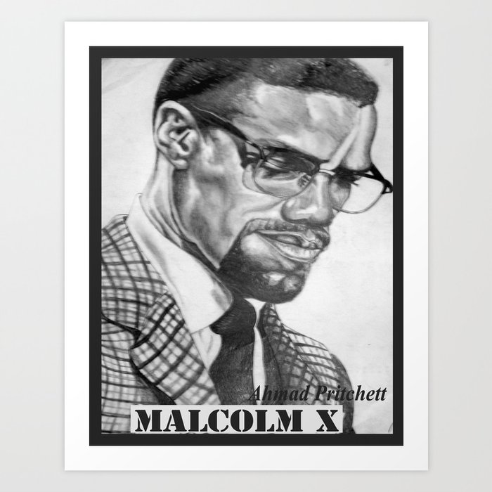 How To Draw Malcolm X