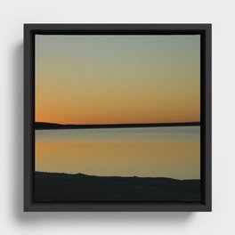 Sunset Framed Canvas
