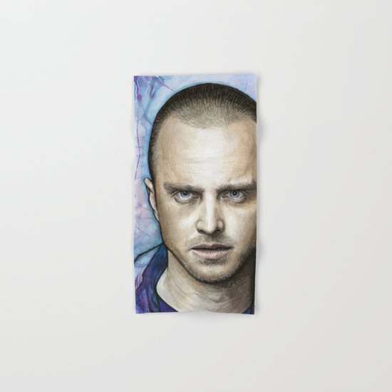Jesse Pinkman Portrait Hand & Bath Towel