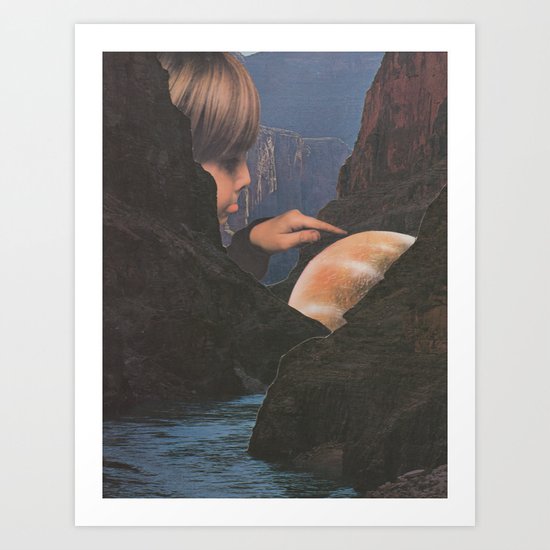 Marble Art Print