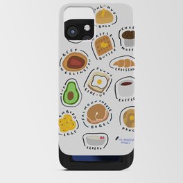 The Breakfast Doodles iPhone Card Case