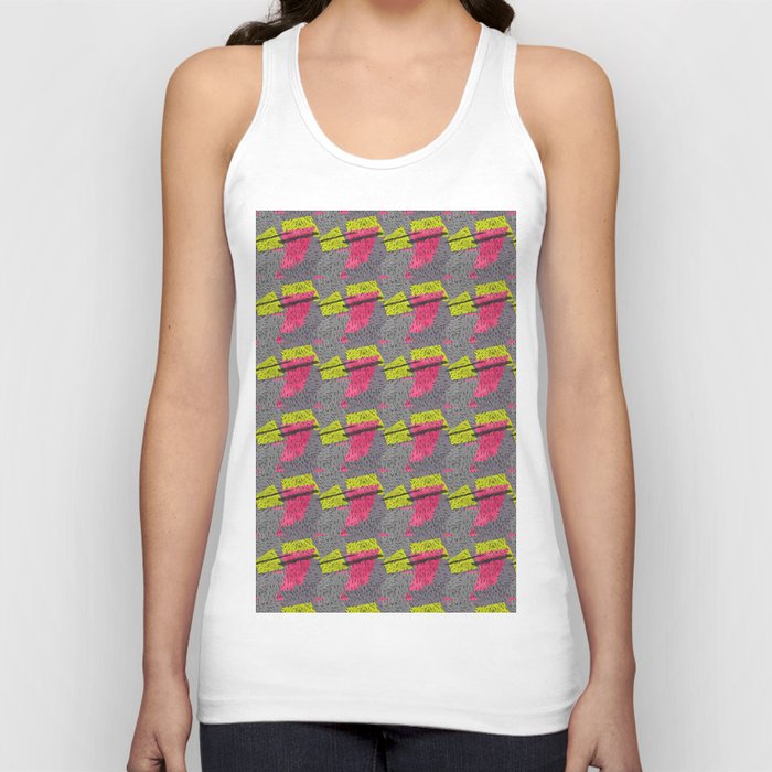 Abstract strawberry Tank Top