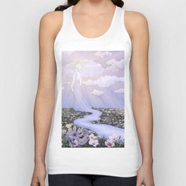 Spirit of the River and Sky Colour Version Unisex Tank Top