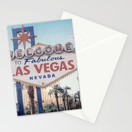 Las Vegas Sign Stationery Card