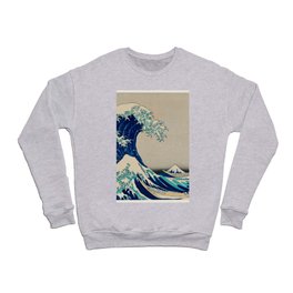 Kanazawa Oki Nami Ura (The Great Wave) Crewneck Sweatshirt