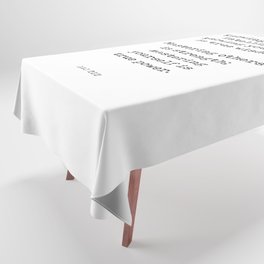 Knowing yourself is true wisdom - Lao Tzu Quote - Literature - Typewriter Print 1 Tablecloth