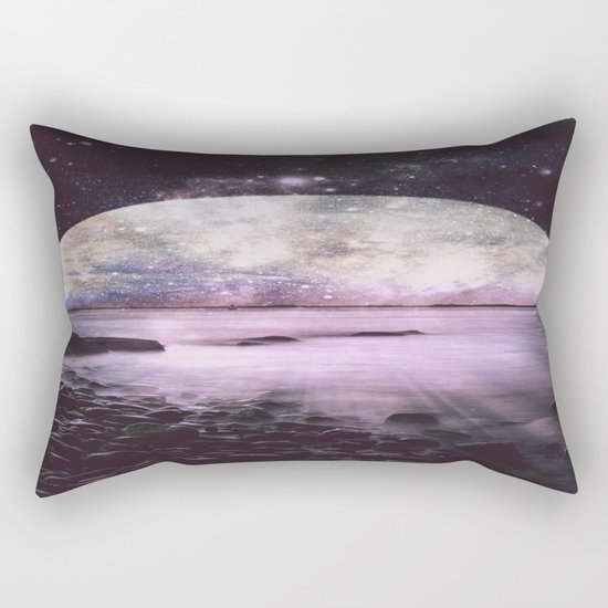 Mystic Lake Lavender Rectangular Pillow