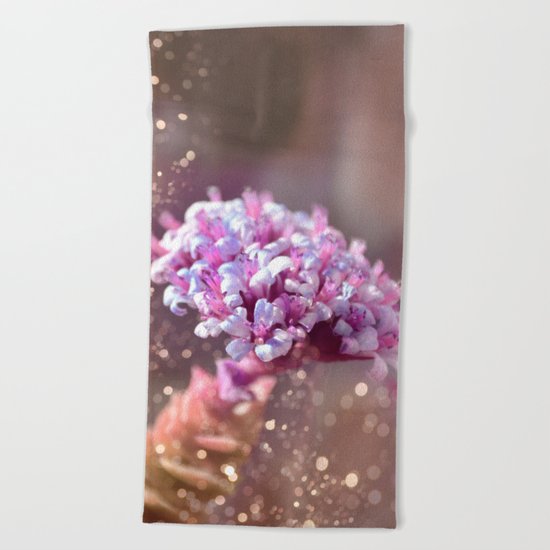 Pastel vibes floral IV Beach Towel