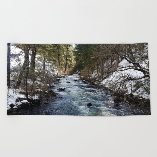 Burney Creek Beach Towel