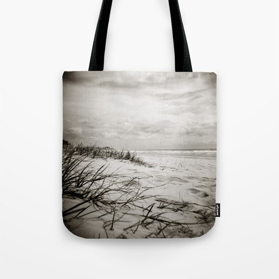 { sand, surf, sun } Tote Bag
