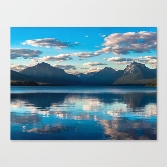 On The Mountainside Canvas Print
