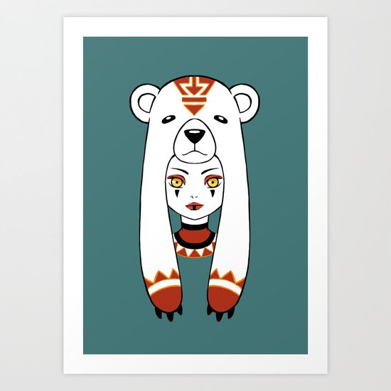 Polar Tribe Art Print
