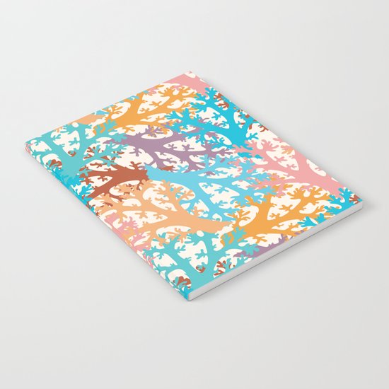Pastel Marine Pattern 05 Notebook