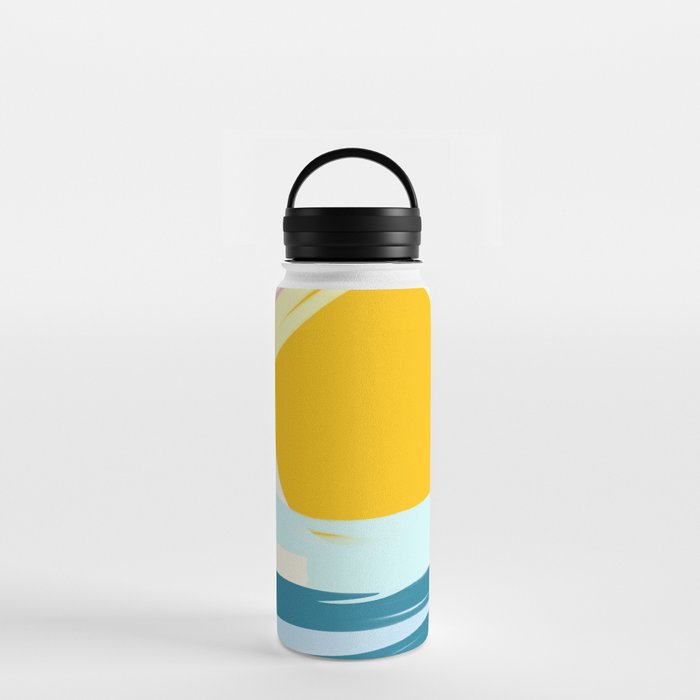 Abstract Sunrise (D205) Water Bottle