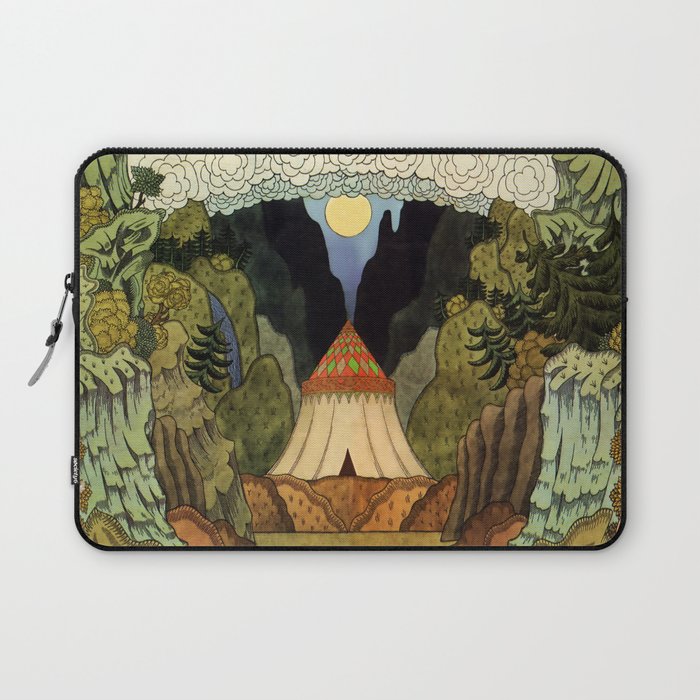 “The Tent of the Shemaka” by Ivan Bilibin Laptop Sleeve