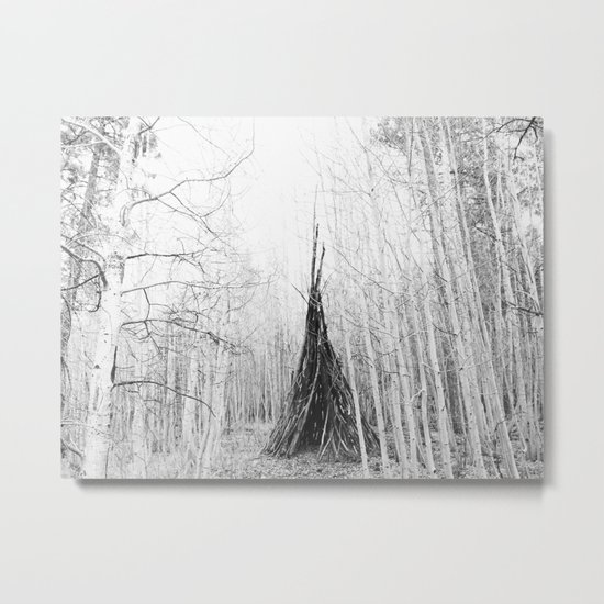 Aspen Teepee Metal Print