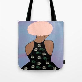 Woman At The Meadow 09 Tote Bag