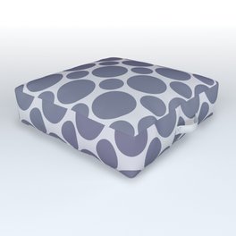 Gray polka dot pattern Outdoor Floor Cushion | Circles, Circular, Polkadotpattern, Pattern, Polkadots, Graphicdesign, Gray, Dots, Geometric, Geometricpatterns 