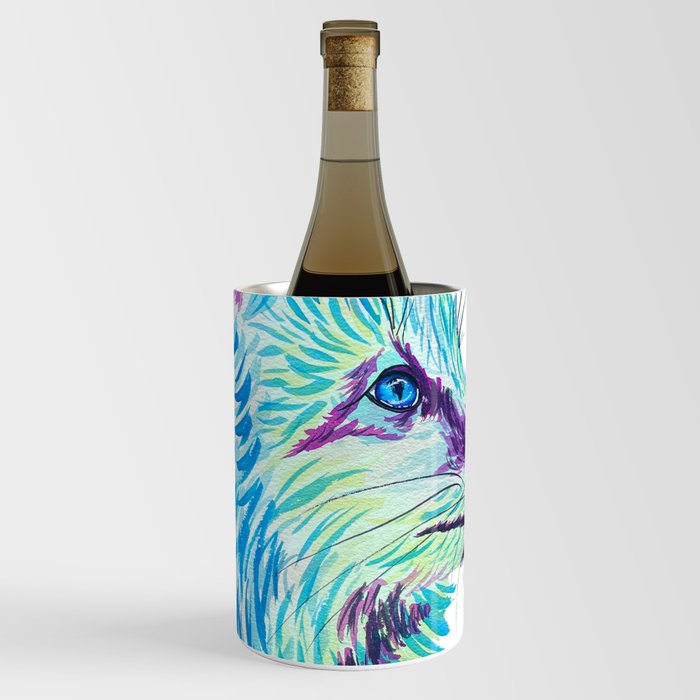 Colorful Fox Wine Chiller