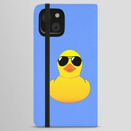 Cool Rubber Duck iPhone Wallet Case