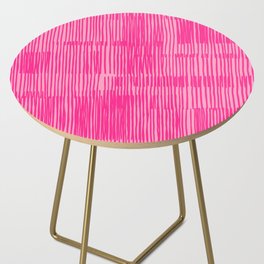 Lines | Vibrant Pink Side Table