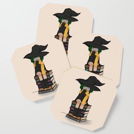 The Witch Librarian  Coaster