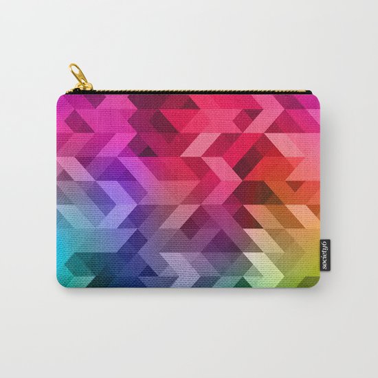 3d Retro Carry-All Pouch