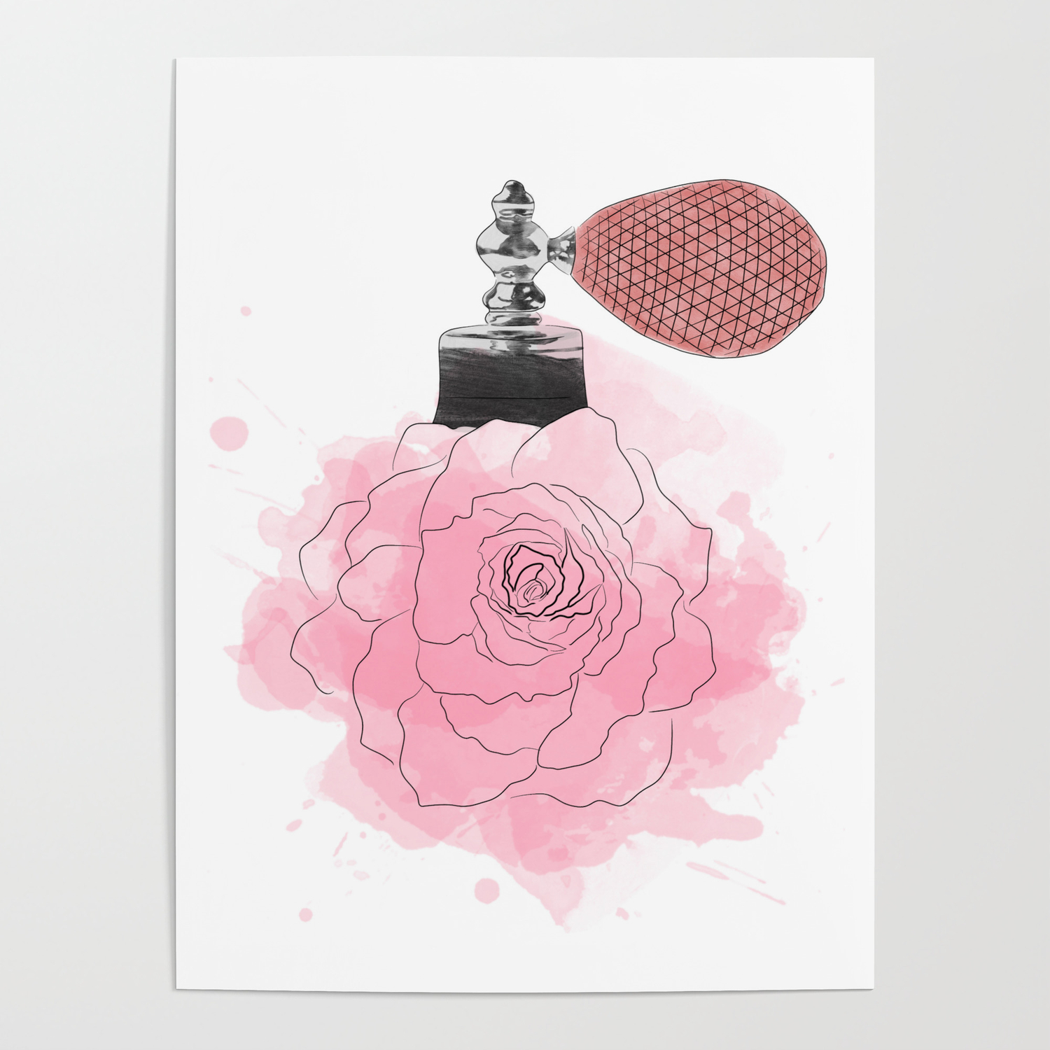 pink rose perfume