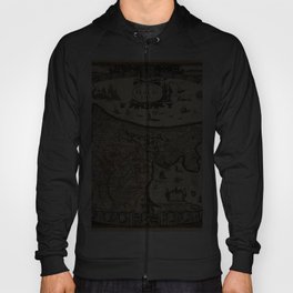 Map Of Holland 1630 Hoody