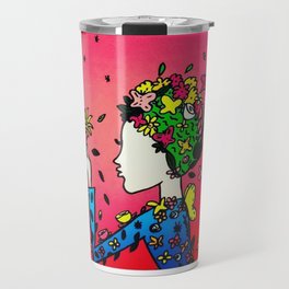 She's in Bloom Travel Mug