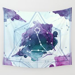 Constellation Set - February Pisces Wall Tapestry
