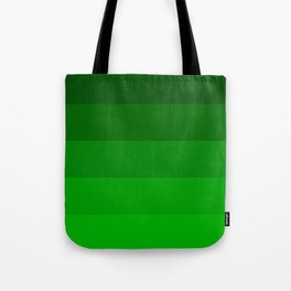 Irish Kelly Green Ombre Stripes Tote Bag