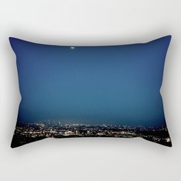 l.a. blur Rectangular Pillow