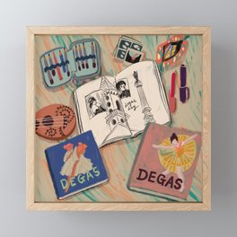 degas day Framed Mini Art Print