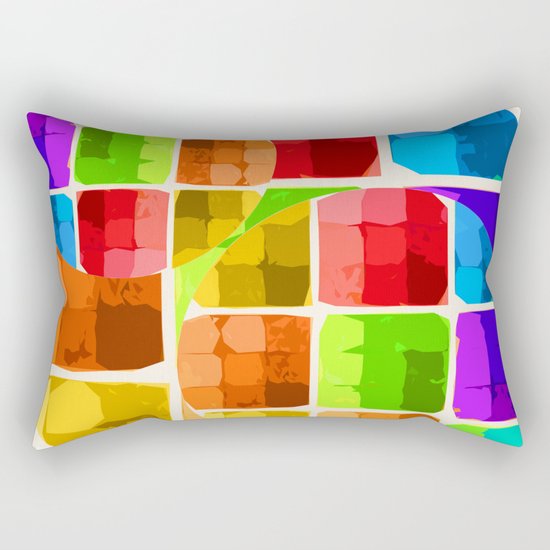 Denatured Rectangular Pillow