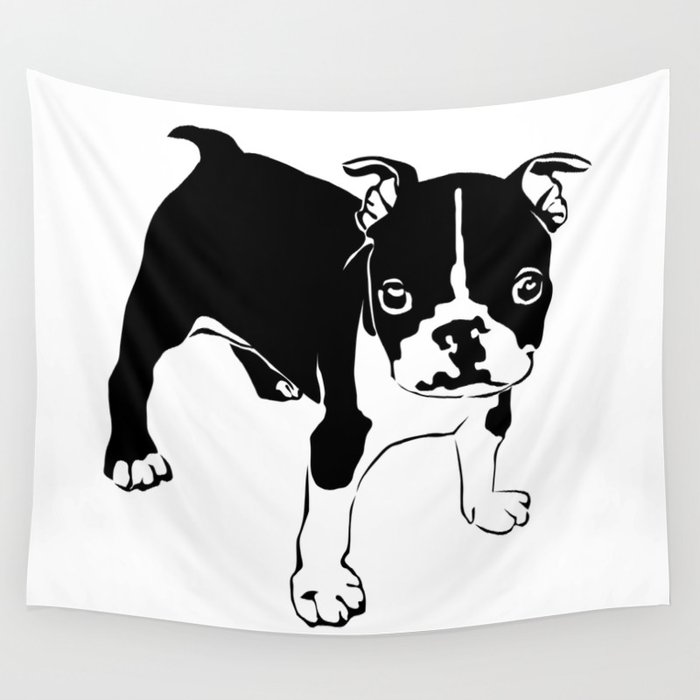 French Bulldog Puppy Wall Tapestry