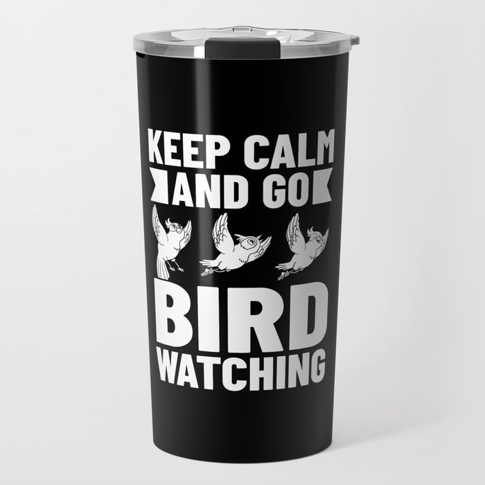 Bird Watching Birding Binocular Camera Beginner Travel Mug
