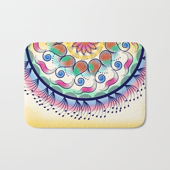 Mandala Bath Mat
