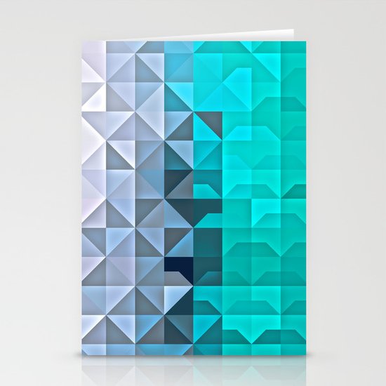 Shaded Ice Stationery Cards
