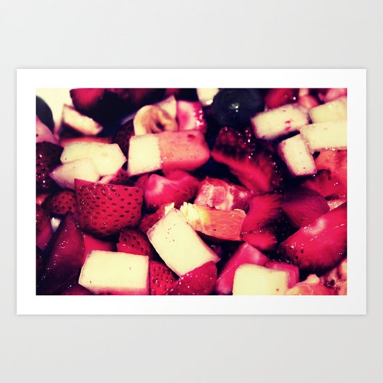 Fruit Salad Art Print